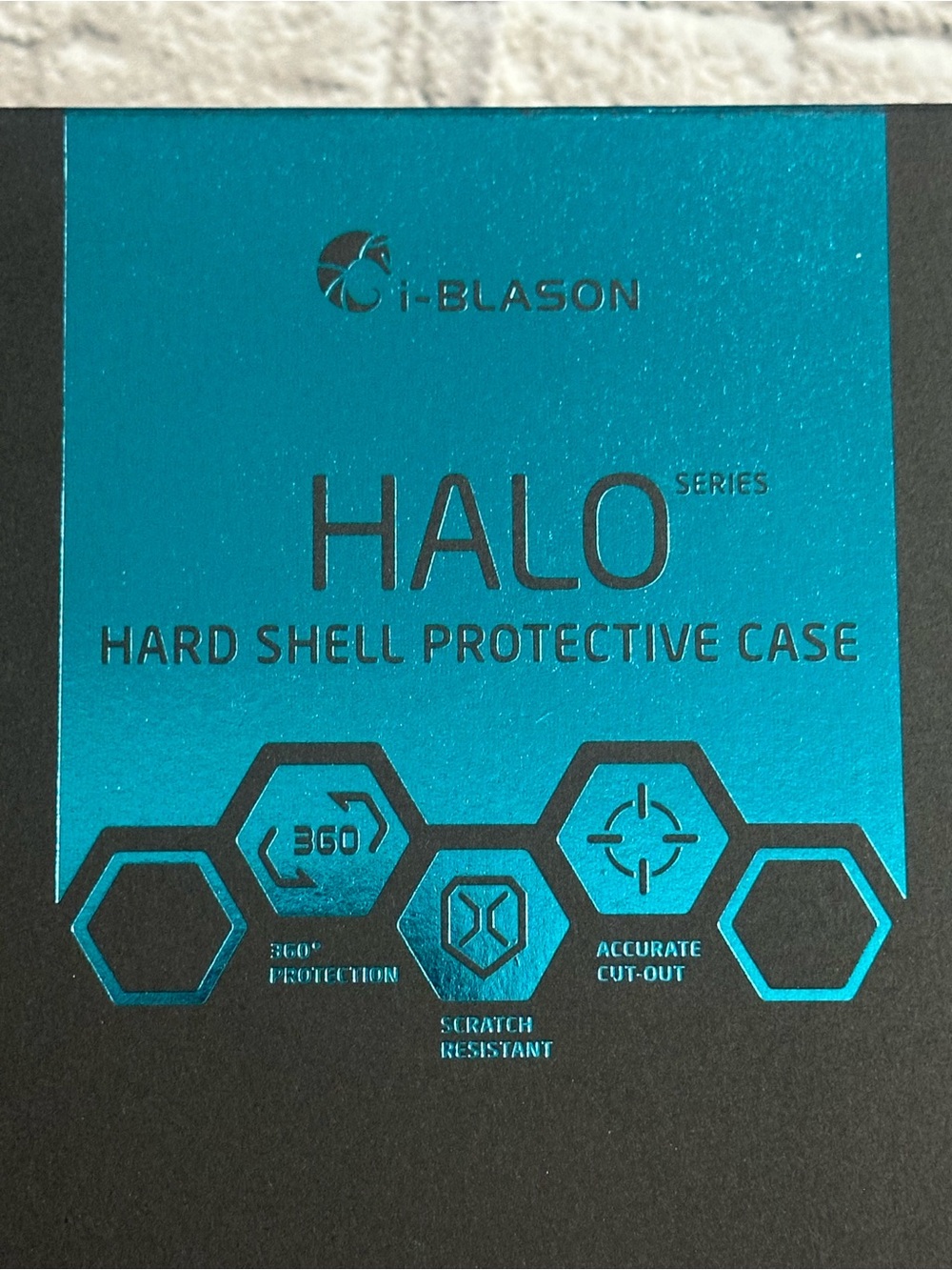 i-Blason HALO Hard Shell Protective Case - White Marble